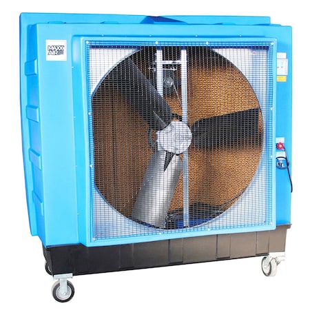 Maxx Air Evaporative Swamp Cooler, 11,300 to 17,600 cfm, 3,600 sq ft, Belt EC48B2